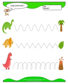 Çizgi Çalışma Sayfaları